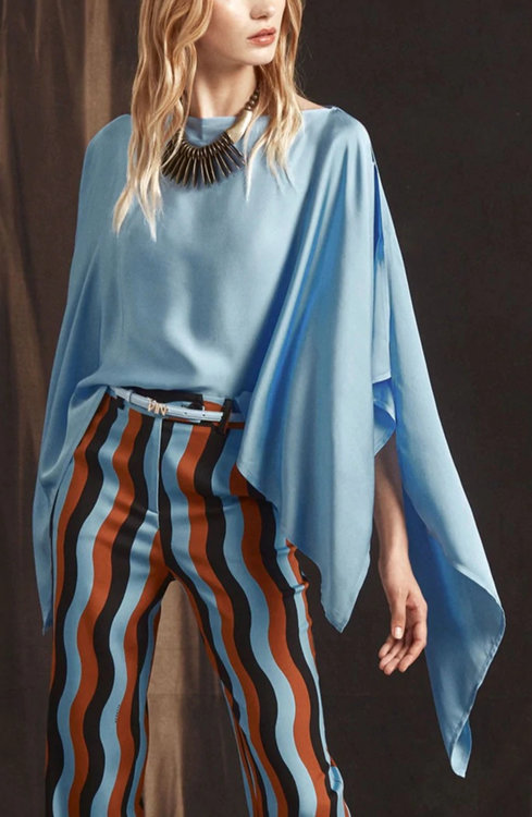 Módní Zayek top, Modrá, Tyrkysová barva, 2022