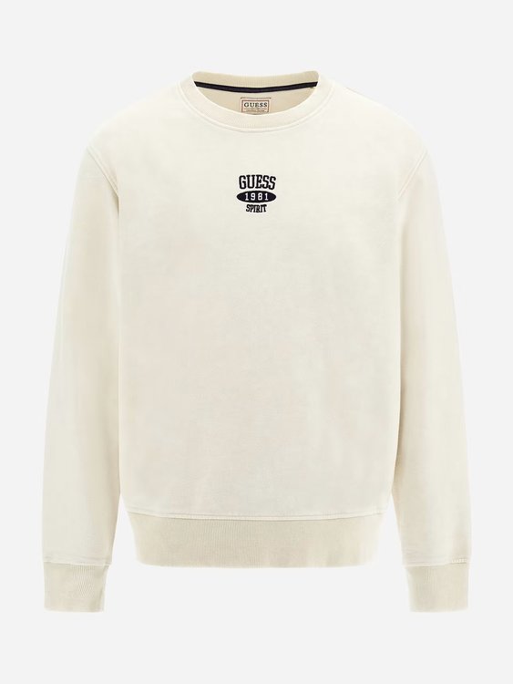 Luxusní Ustin mikina, Krémová barva, S