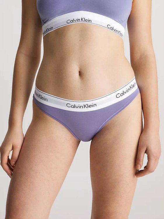 Modern Cotton bikiny – Calvin Klein Underwear, Fialová barva Ženy