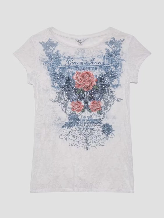 Rose Wings triko Bílá barva Ženy