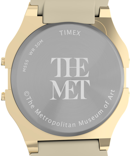 Timex LAB The MET hodinky Modrá, Zlatá barva Unisex, Muži, Ženy