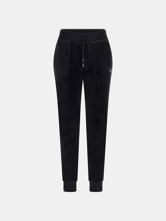 Luxusní Couture Jogger tepláky, Černá barva, XS, S, M, L