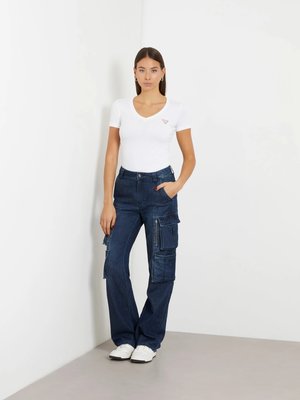 Mini Triangle triko – GUESS, Bílá barva Ženy