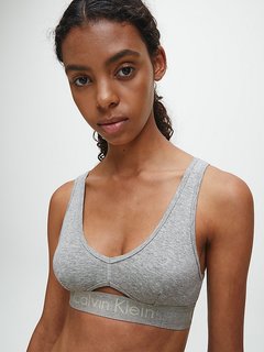 Luxusní Body podprsenka, Šedá barva, L