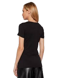 Luxusní Astrelle tričko, Černá barva, XS, S, M, L, XL