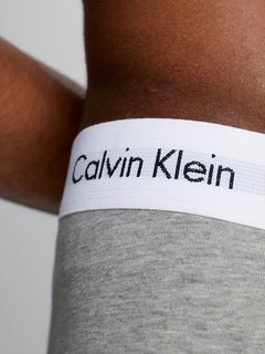 Luxusní Cotton Stretch boxery 3 ks, Šedá barva, L, XL