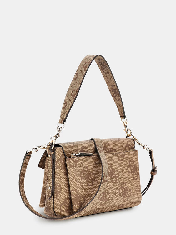Brenton crossbody – GUESS, Hnědá barva Ženy