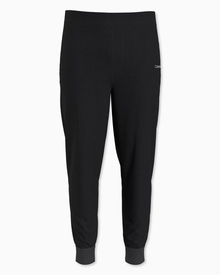 Módní Micro Logo tepláky, Černá barva, 2024