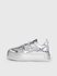 Calvin Klein Jeans, Stříbrná barva Bold Platf Low tenisky