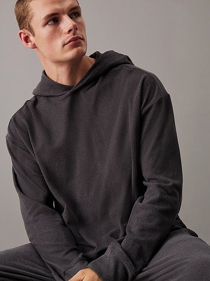 Módní Plush Fleece mikina, Šedá barva, 2024