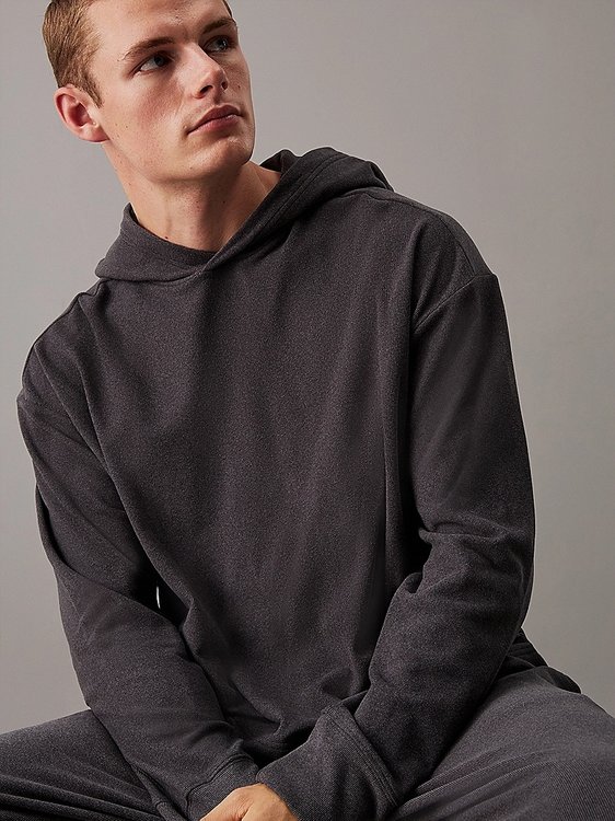 Módní Plush Fleece mikina, Šedá barva, 2024