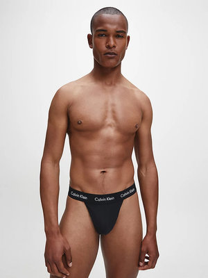 2pc tanga – Calvin Klein Underwear, Černá barva Muži