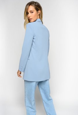 Bavarese sako Modrá barva Ženy