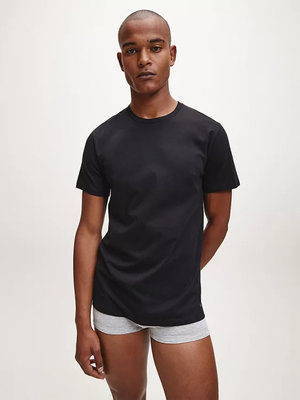 Módní Classics tričko 3ks, Bílá, Černá, Šedá barva, BASIC                                   