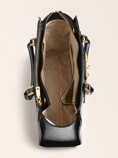 Guess – Raffie kabelka, Černá barva 1