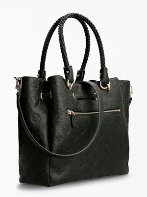 Helaina hobo kabelka – Guess, Černá barva Ženy