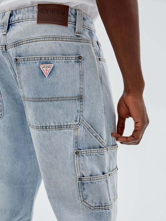 Crest jeans Modrá barva Muži