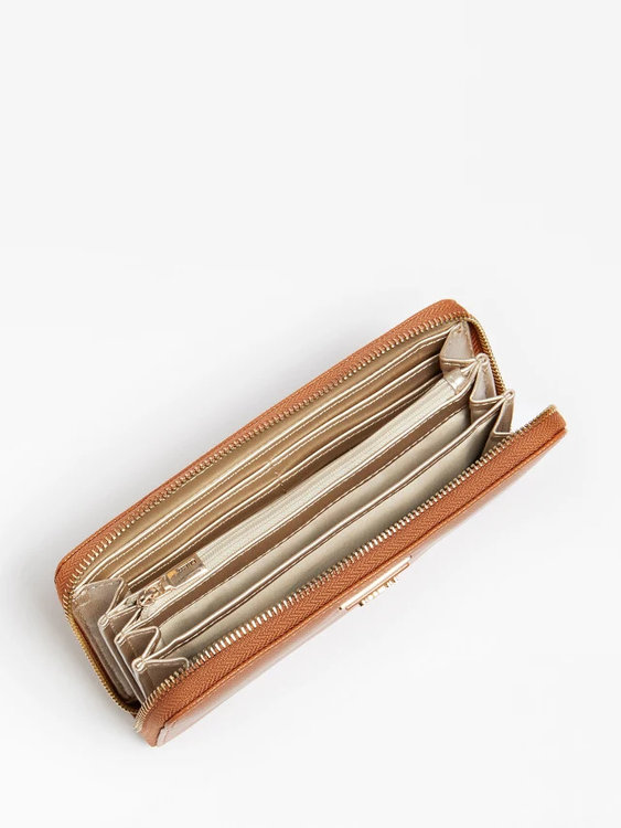 Módní Laurel peněženka, Hnědá barva, 2022