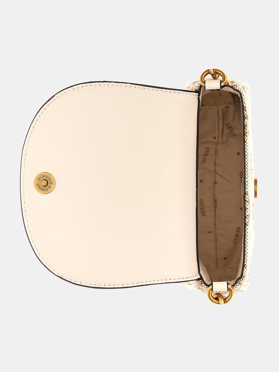 Módní Izzy crossbody, Béžová barva, 2023