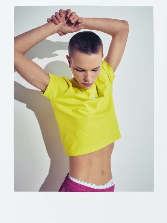 Monologo Baby triko Žlutá barva Ženy