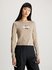 Calvin Klein Jeans – Seasonal triko, Béžová barva
