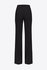 Flared Full Milano kalhoty Černá barva Ženy