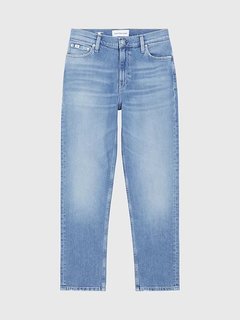 Mom jeans Modrá barva Ženy