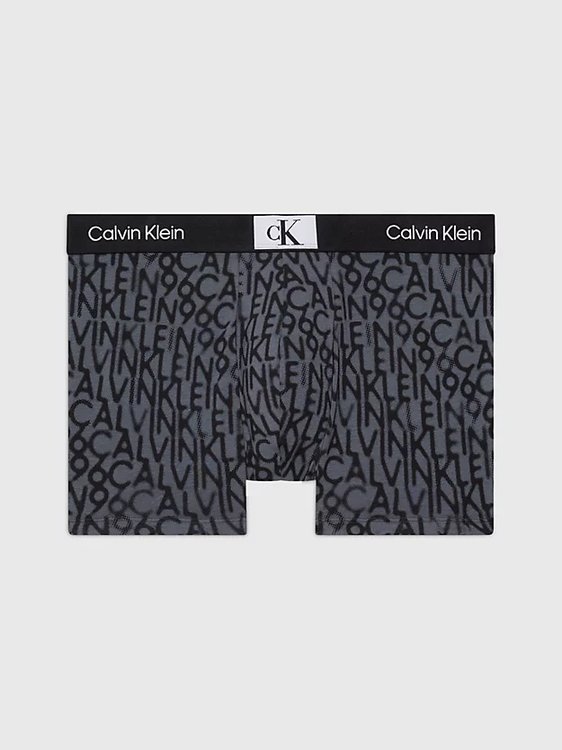 Calvin Klein Underwear – CK 96 Cotton boxery, Šedá barva
