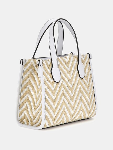 Módní Silvana 2 malá kabelka, Bílá, Multi barva, 2024