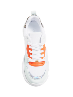 Luxusní Bestie tenisky, Bílá, Oranžová, Tyrkysová barva, 36, 37, 38, 39, 40