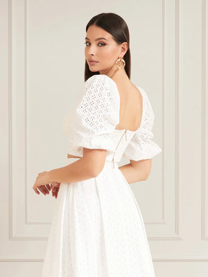 Nelia top – Marciano, Bílá barva Ženy