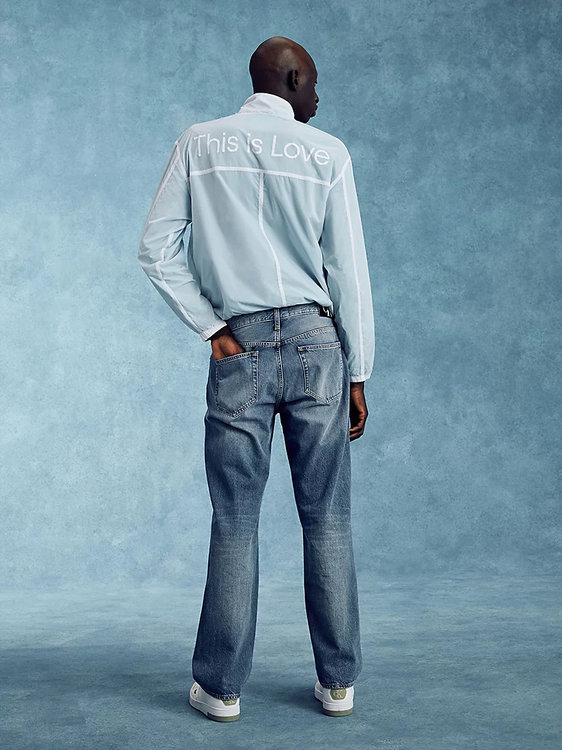 Transparent větrovka – Calvin Klein Jeans, Modrá barva Muži