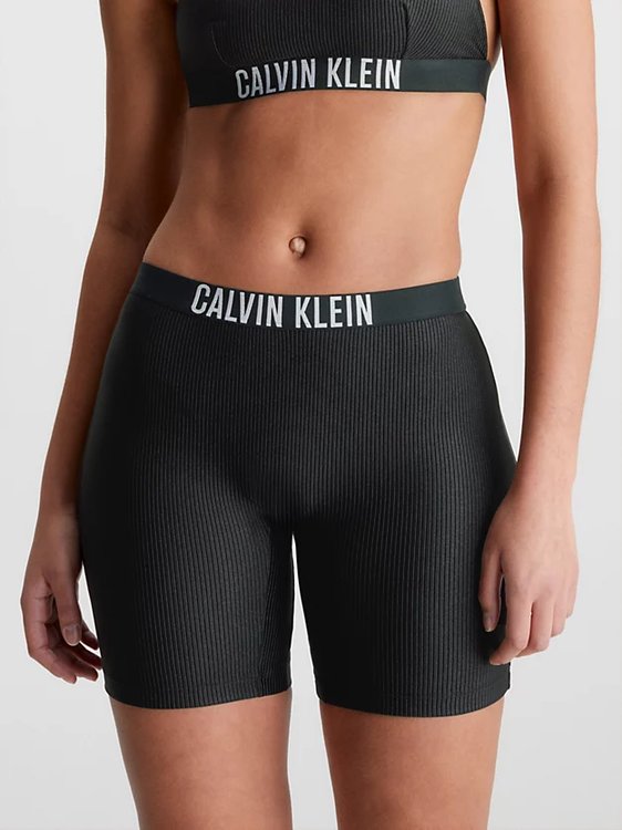 Intense Power plavkové šortky – Calvin Klein Swimwear, Černá barva Ženy