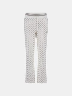 Luxusní Aggie tepláky, Bílá barva, M