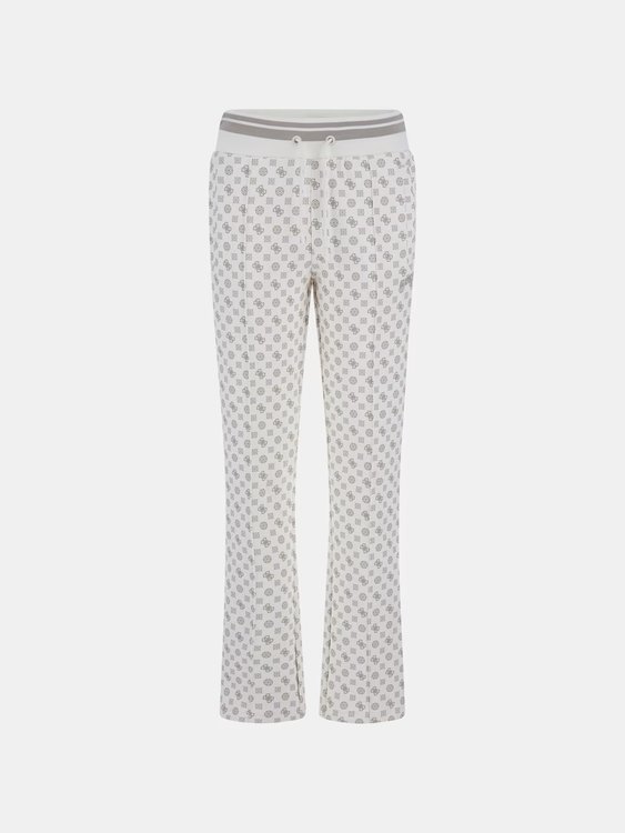 Luxusní Aggie tepláky, Bílá barva, M