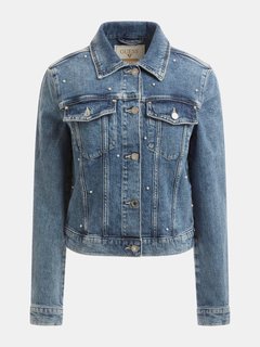 Luxusní Adoria Denim bunda, Modrá barva, XS, S, M, L