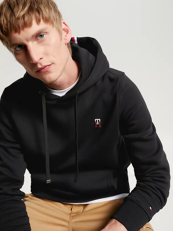 Luxusní Small Hoody mikina, Černá barva, M, L, XL