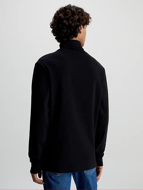 Freefit Roll Neck triko – Calvin Klein Jeans, Černá barva Muži