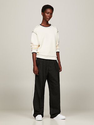 Texture mikina – Tommy Hilfiger, Krémová barva Ženy