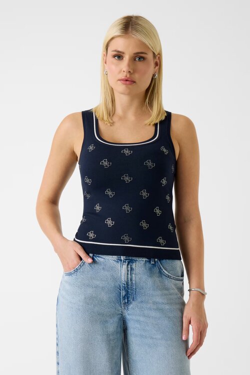 Luxusní 4G tílko, Modrá barva, XS, S, M