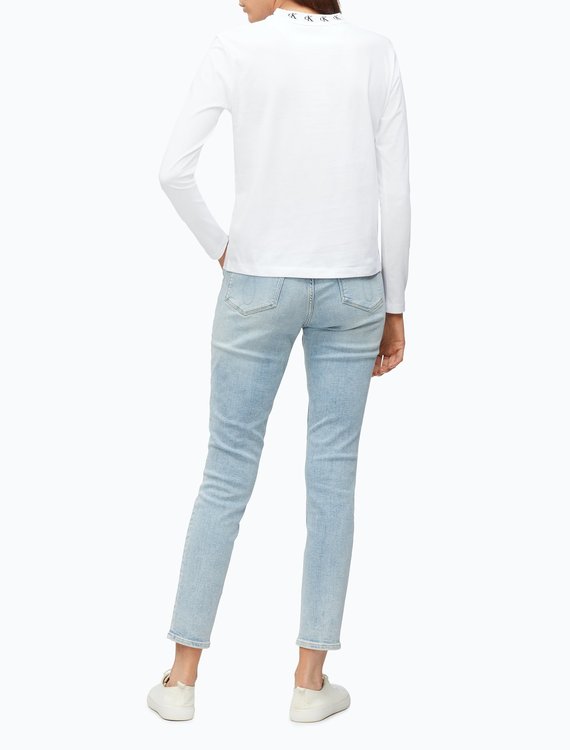 Triko – Calvin Klein Jeans, Bílá barva Ženy, Ženy