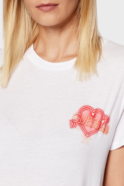 Módní Cafe easy tričko, Bílá barva, 2022