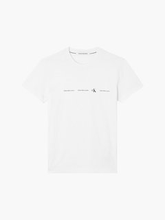 Repeat tričko – Calvin Klein Jeans, Bílá barva Muži 1