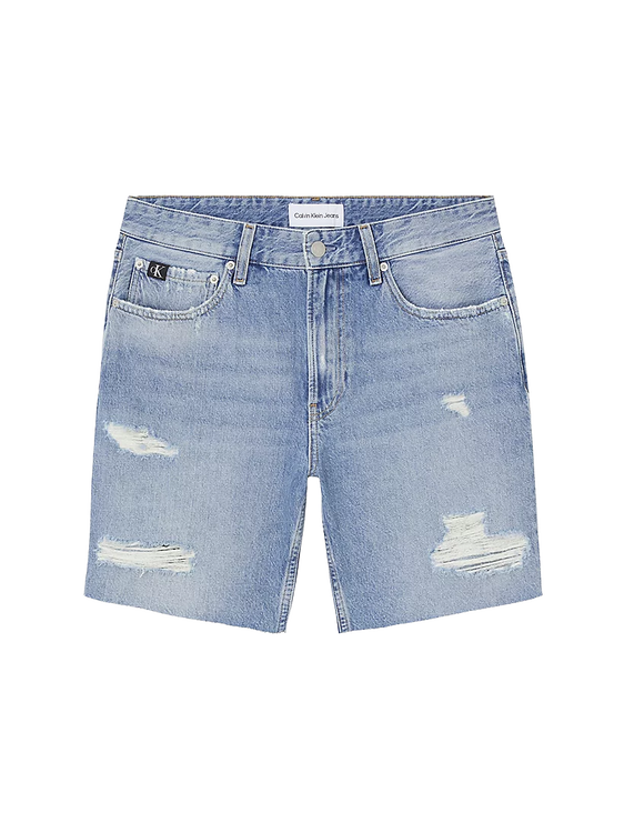 Denim kraťasy Modrá barva Muži