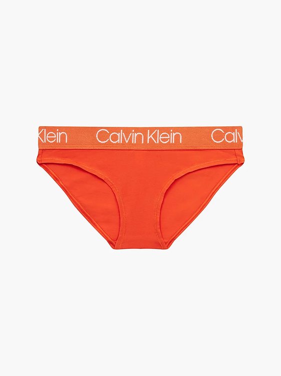 Calvin Klein Underwear – Body Cotton bikiny, Červená, Oranžová barva