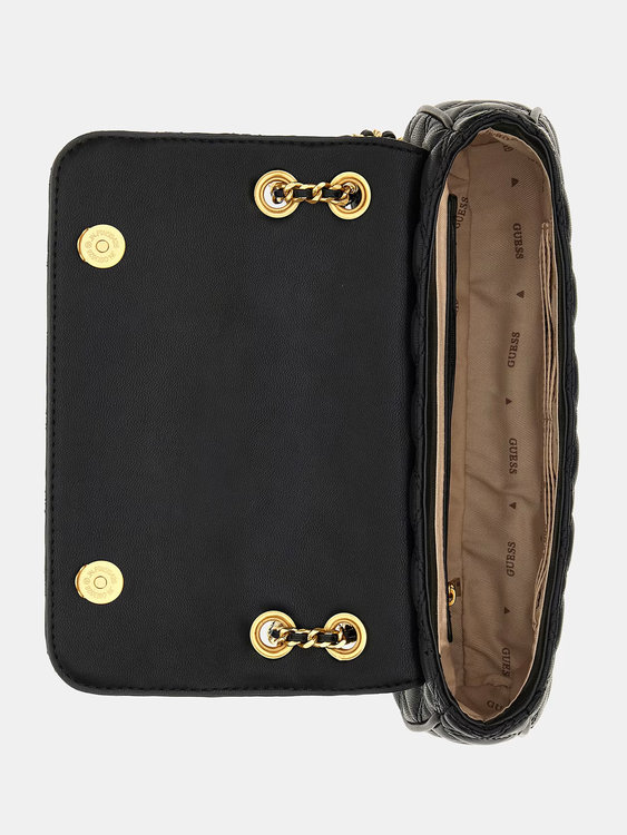 Módní Giully crossbody, Černá barva, 2023