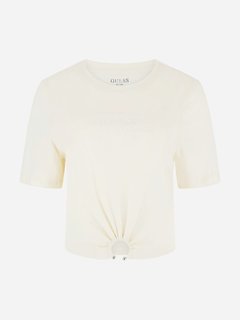 Luxusní Piercing triko, Krémová barva, XS, S, M