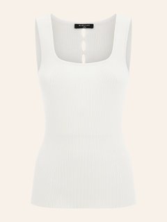 Aretha top Bílá, Krémová barva Ženy