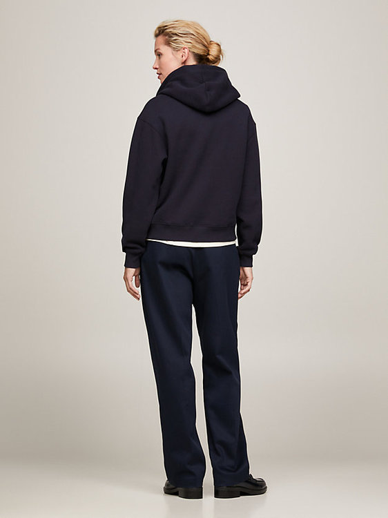 Módní Reg Crest mikina, Modrá barva, 2024