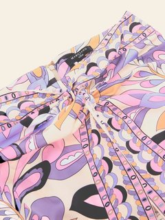 Luxusní Gypset kalhoty, Fialová, Růžová barva, 40, 42, 44, 46